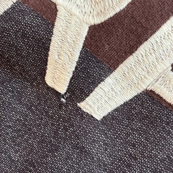 Vintage G Star Raw Y2k Zip Up Sweatshirt Striped Embroidered Sweater Men's XL - Picture 14 of 16